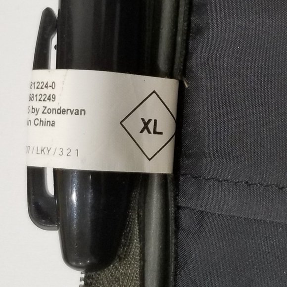 Inspirio - Zondervan Book and Bible Cover - Handbag Style - Moss Green - Picture 11 of 15